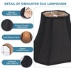 Bell Lamp Shades Set of 2, 6.5" × 13" ×