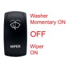 OZ-USA Windshield Wiper Washer On/Off/On Rocker Switch 4-PIN for UTV