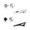 Wynameleri Cufflinks and Tie Clips for Men 12 PCS Set