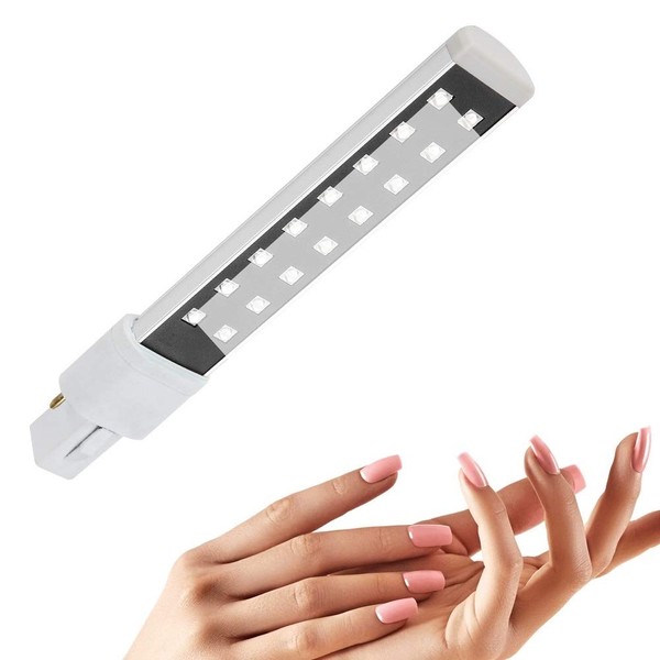 Filfeel Nail Dryer Lamp Bulbs Tube Replacement 395nm UV Lamp for Nail Art Gel Curing Dry Light Manicure Tool
