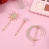 3 Pack Moon Star Hair Clips, Vintage Star Moon Hair