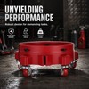 5 Gal Bucket Dolly 2-Pack, 5 Locking Casters, Connectable Bases,
