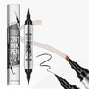2-in-1 Magic Eyebrow Pencil, Waterproof 3D Microblading Eyebrow Pencil with