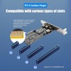 PCIe Firewire 400 Card,IEEE 1394a PCI Express 4 Ports PCIe
