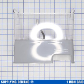 Supplying Demand W11129522 Refrigerator Ice Storage Container Bucket for Freezer - Replaces W10564750, 4545220