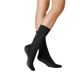 KUNERT Women's Homesocks Unisex 100 DEN Calf Socks, Black (black 0070), 6/8 (Manufacturer size: 39/42)