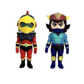 Plastoy Goldorak Duo figurine Alcor e Actarus - Plastica - 7 cm