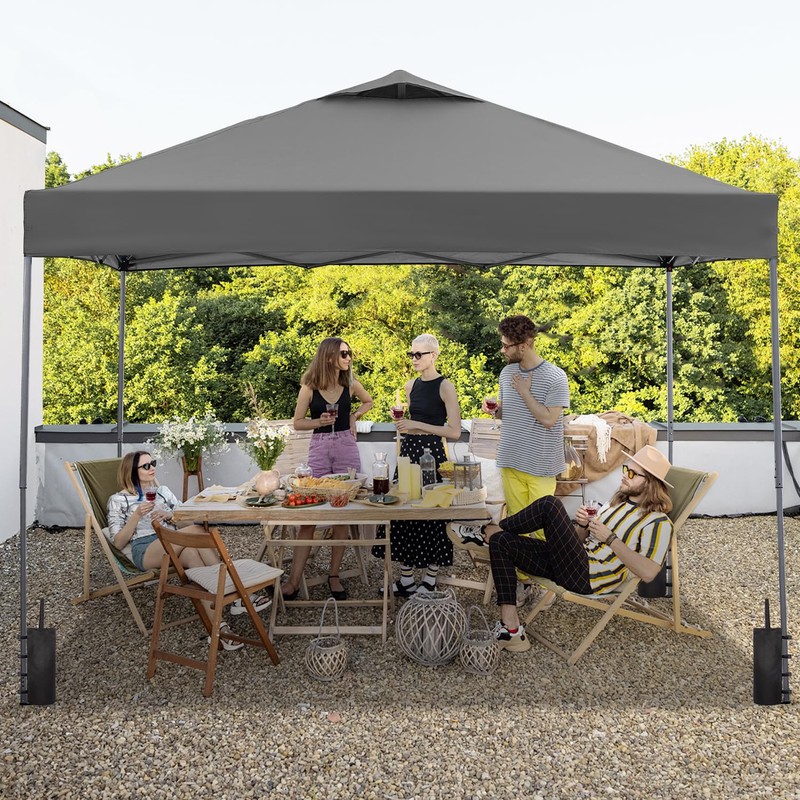 GDY 10x10 Pop Up Canopy Tent, Easy Set up Outdoor