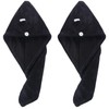 Sinland Microfiber Hair Drying Towels Ultra Absorbent Hair Turban Drying