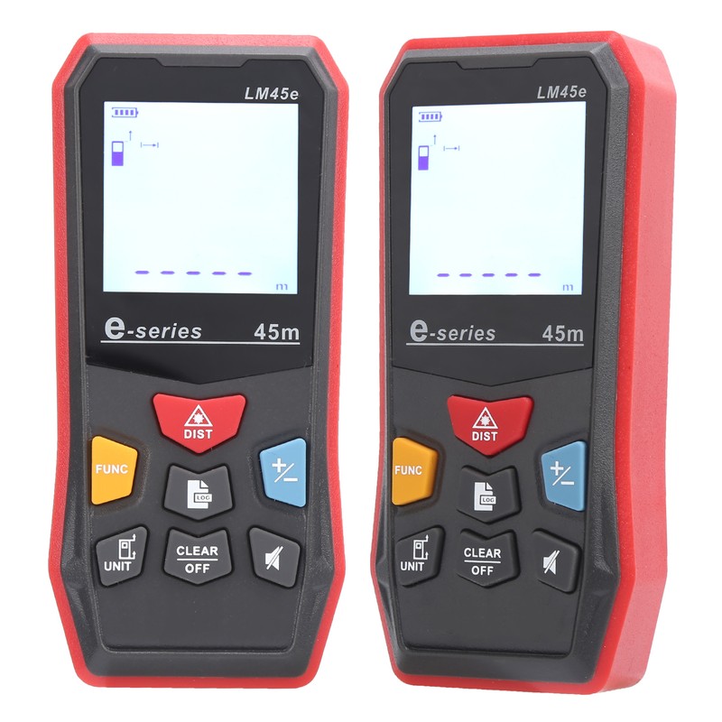 LM45e Infrared Laser Range Finder Portable Digital Distance Meter Area