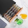 SYSYLY Coffee Pod Storage Drawer Compatible for Bartesian Pods,Metal Cocktail
