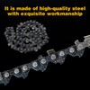 5 Pieces 6 Inch Mini Chainsaw Chain With 2 Pcs