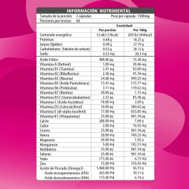 🔥 Fem multivitamínico + omega 3 | 120 softgels | maklen sabor sin sabor  Vitaminas y Minerales