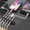 Veraly Organizador De Cables Adherible Silicón Oficina Hogar 1pz
