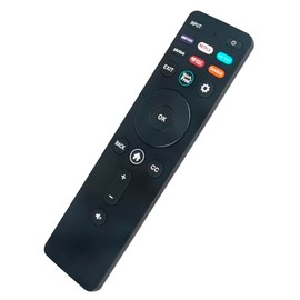 Replacement IR Remote XRT260, Remote Control Fit for Vizio 2021 2022 2023 M V P Series 4K Smart TV D24fM-K01 D32FM-K01 D40fM-K09 D43fM-K04 M43Q6-J04 M43Q6M-K04 M50Q6-J01 M50Q7-J01 M65Q6M-K04 M65Q7J01
