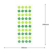 Okoyama Shokai HR792 Clover Stickers with Glitter 4 Rows