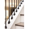 SH904 - Iron Baluster Shoes - Slant Shoe with Screw