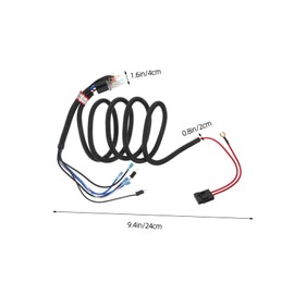 Alipis Horn Wire Harness for Vehicle Durable Construction Easy Installation Horn Cable Converter Compatible with Automotive Relay Wiring Systems