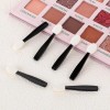 Mozeat Lens 50PCS Disposable Eye Shadow Sponge Applicators, Mini Dual