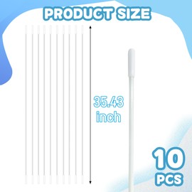 Baisdan 35.43" Fiberglass Flexible Rods for Worship Flags, Flexi Rod for Praise Dance Flags, Flexible Flag Pole, 10Pack