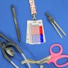 Arterial Blood Gas ABG Vertical Badge Card (1 Card)