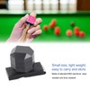 Aluminum Cue Chalk Holder Clip Octagon Universal 3 Layers Billiard