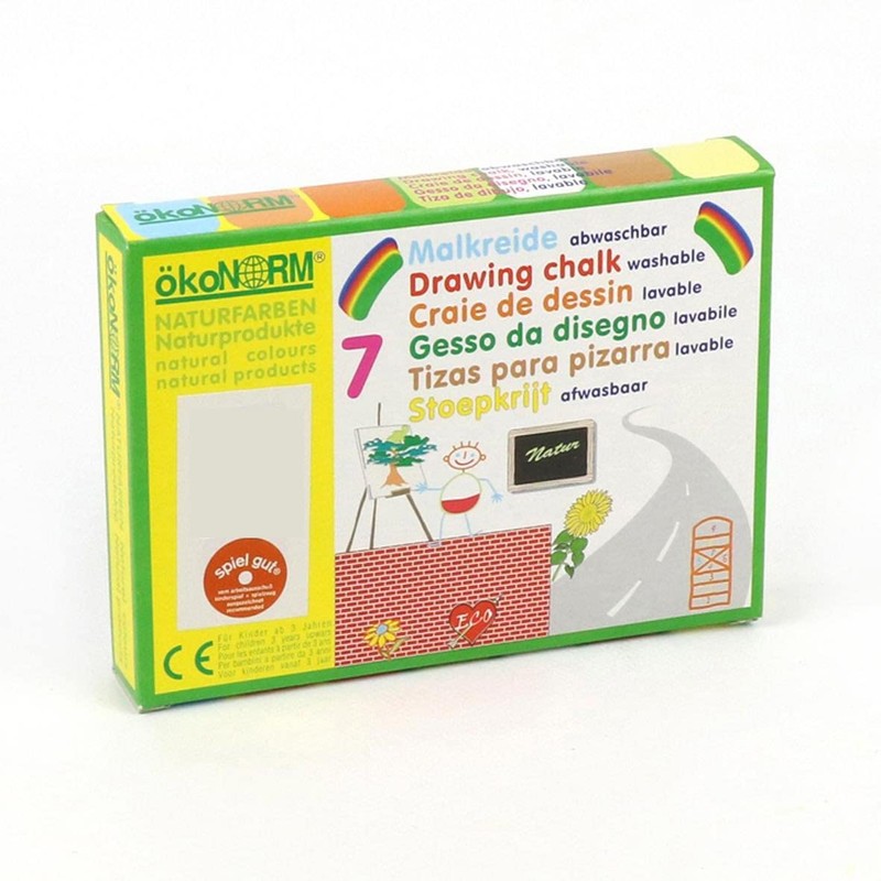 Sidewalk chalk sticks. Colour: