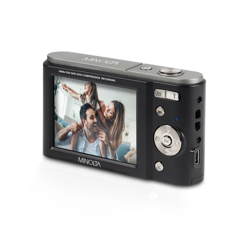 Minolta MND20 44MP Digital Camera – 2.7K Ultra HD Video,