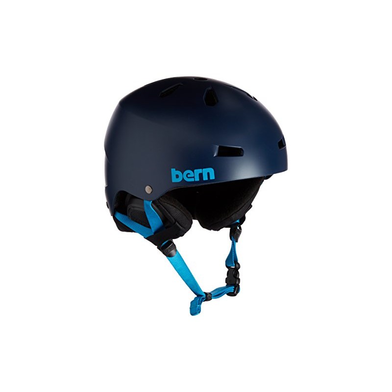 Bern Men's Macon Thin Shell Winter Helmet with Liner -