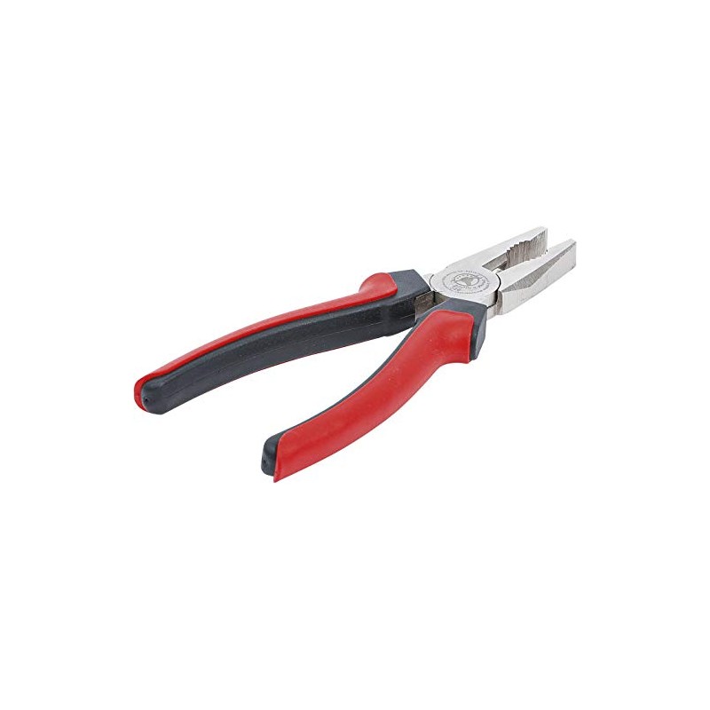 Kraftmann 326 Combination Pliers, Black/Red/Silver, 175 mm