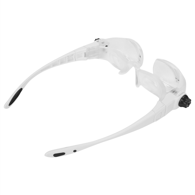 Head Mount Magnifying Glasses Folding Magnifier for Mobile Phone Reading