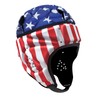 Rugby Helmet Flag Football Padded Headgear Adjustable Soft Shell Headguard