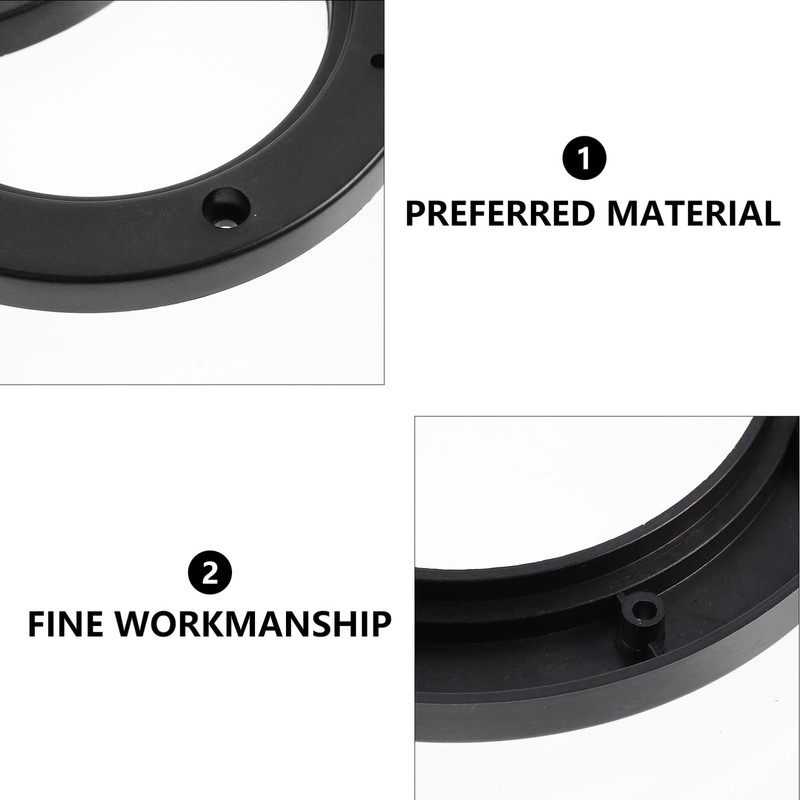 VICASKY 4pairs Auto Speaker Adapter Rings Speaker Spacers for Car