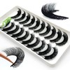 3d Plant Fibre Russian Strip Lashes, D Curl Lash Strips,