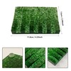 KUHPLOVE Soap Dish Rectangular Self Draining Holder with Natural Green
