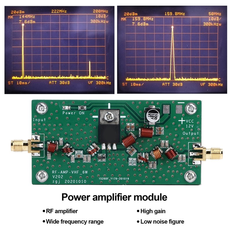 Power Amplifier Module PCBA FM Amplificador Board for TMA 12V