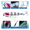 6 Señuelos Popper De 43g Kit Pesca Superficial Mar Playa