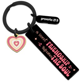 Easter Gifts For Women Christian Gifts For Women Friendship Gift For Best Friend Female Besties Bff Teen Girls Inspirational Christian Keychain Religious Gift For Her Birthday Stuff For Christians