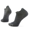 Smartwool Men's Run Zero Cushion Low Ankle Socks, Medium Gray