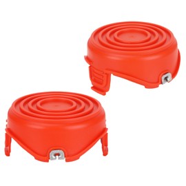 Yweller A6441 A6441-XJ A6442 Grass Trimmer Cover Spool Cover for Black+Decker GL315, GL337, GL350, GL650, GL655, GL656, GL660, GL670, GL680, GL687, GL5530, Pack of 2 High Quality Spinning cover