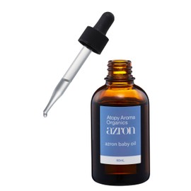 Atopic Aroma Organics Azron Baby Oil [For Sensitive Skin of Precious Babies, For Adult Aging Care]