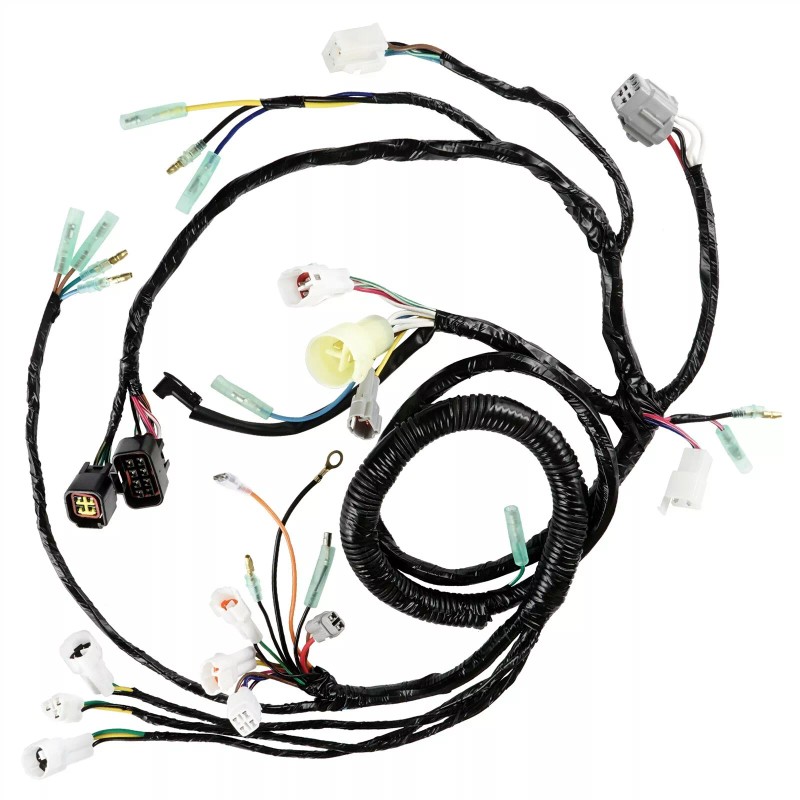 Caltric Complete Wiring Wire Harness fits Yamaha Warrior 350 YFM350X