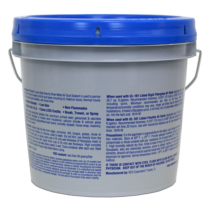 #8 Mastic® Sheet Metal Air Duct Sealant