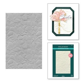 Spellbinders Amaryllis Garden 3D Embossing Folder from The Amaryllis Christmas Collection by Yana Smakula