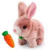 Bouncing Rabbit, Bouncing Rabbit Toy, Talking Rabbit, Rabbit Cuddly Toy,