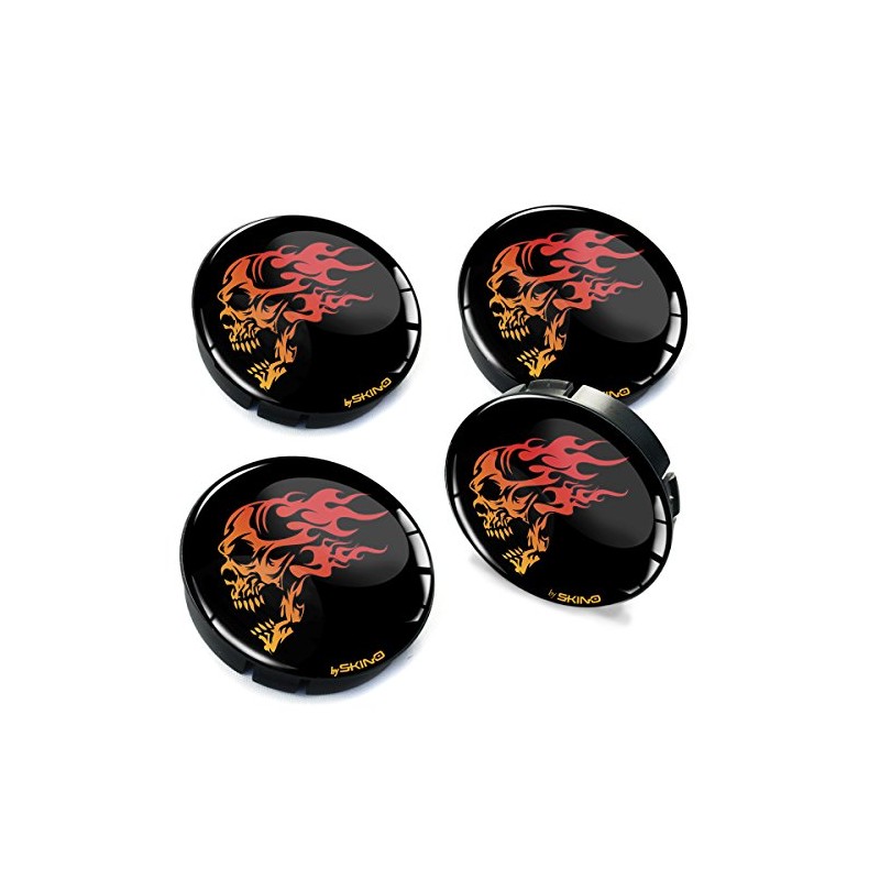 Biomar Labs® 4 x 60mm 3D Wheel Hub Centre Caps
