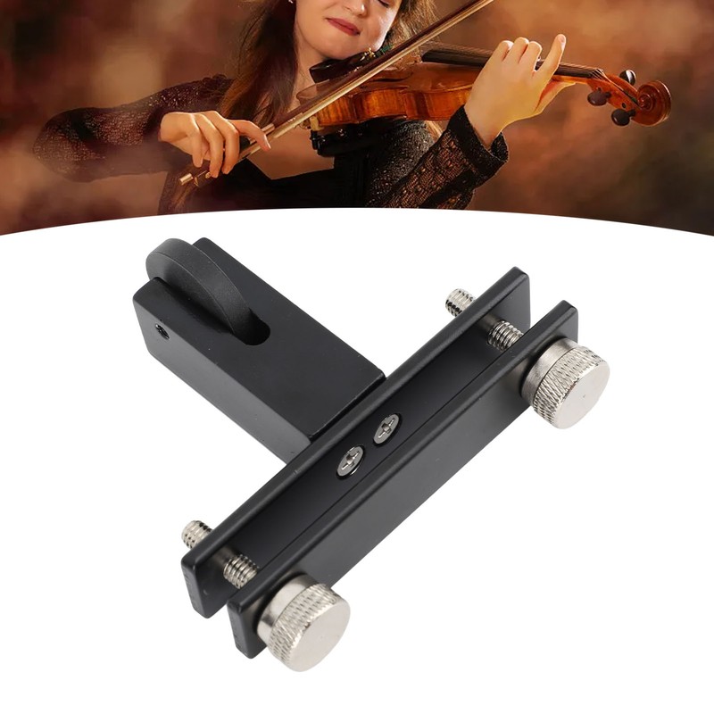 Violin Bridge Fitting Tool Sturdy Metal Polished Bridge Holder Luthier