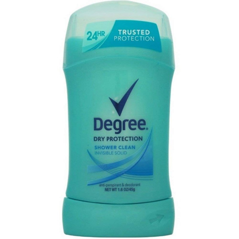 Degree Shower Clean Dry Protection Antiperspirant Deodorant Stick, 1.6 oz