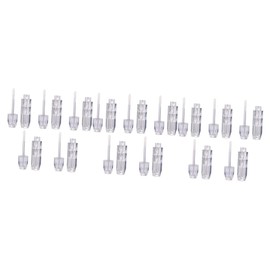 FOMIYES 5pcs Mini Refillable Lip Gloss Tube Cosmetic Containers for Lipstick and Lip Balm for Girls and Women