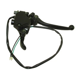 TC-Motor Alloy ATV Thumb Throttle Accelerator Assembly Handle Brake Lever for Chinese Quad 4 Wheeler 50 70 90cc 110cc 125cc 150cc 250cc